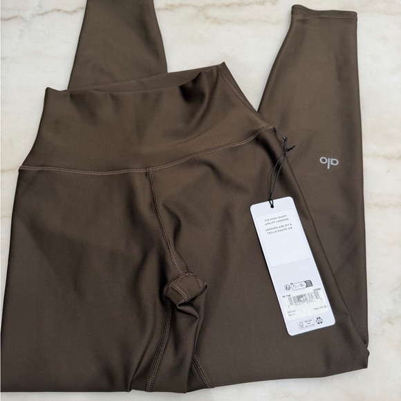 ALO Yoga Pants - ALO Yoga Women's Chocolate High-Waist Leggings